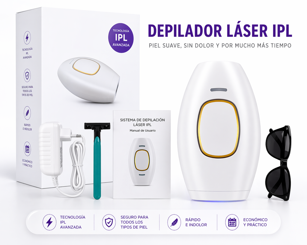 Depilador Láser Ipl