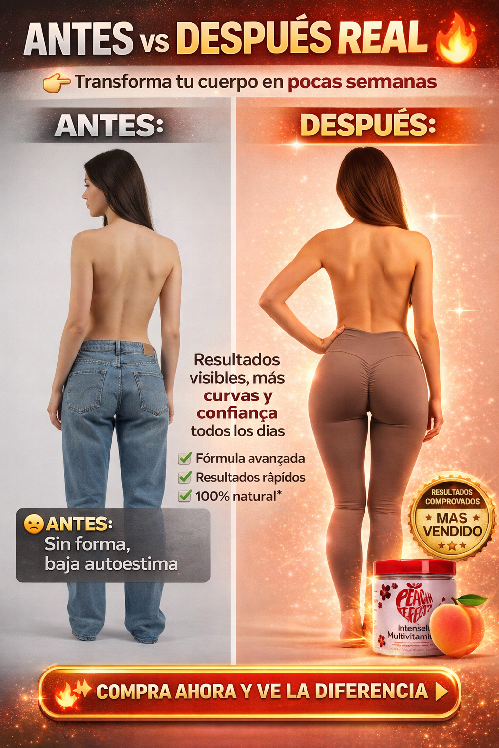 Inositol Peach Perfect 125g