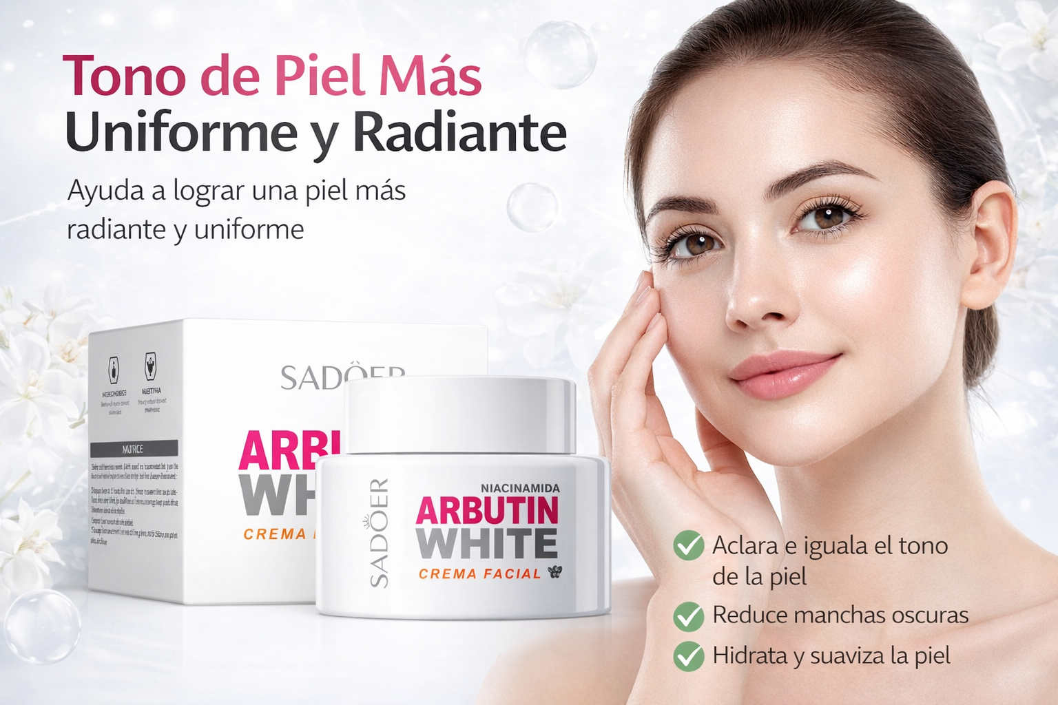Arbutin White - Crema Aclarante